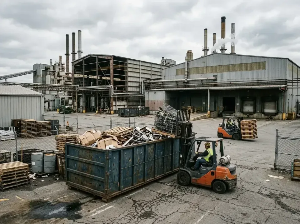 industrial-factory-scrap-conta-003 — frequently asked questions, Cheap Roll-off Dumpster Rentals in Iowa, LA